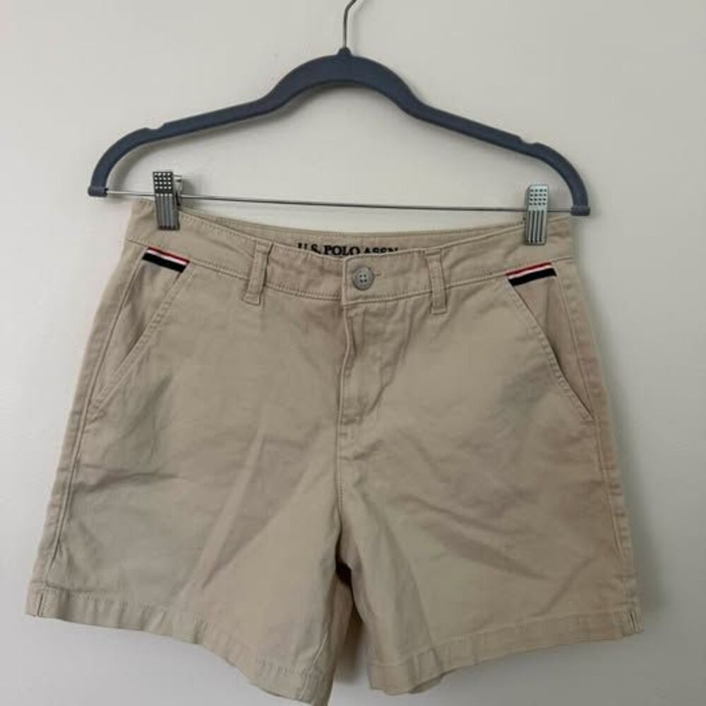U.S. Polo Assn. Khaki Chino Shorts Size 6